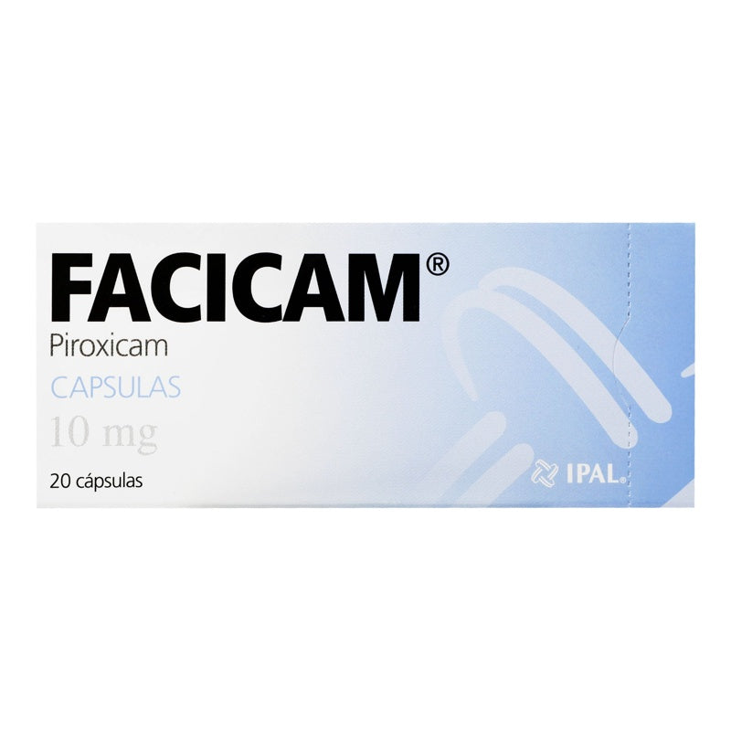 Facicam 10 Mg Con 20 Capsulas