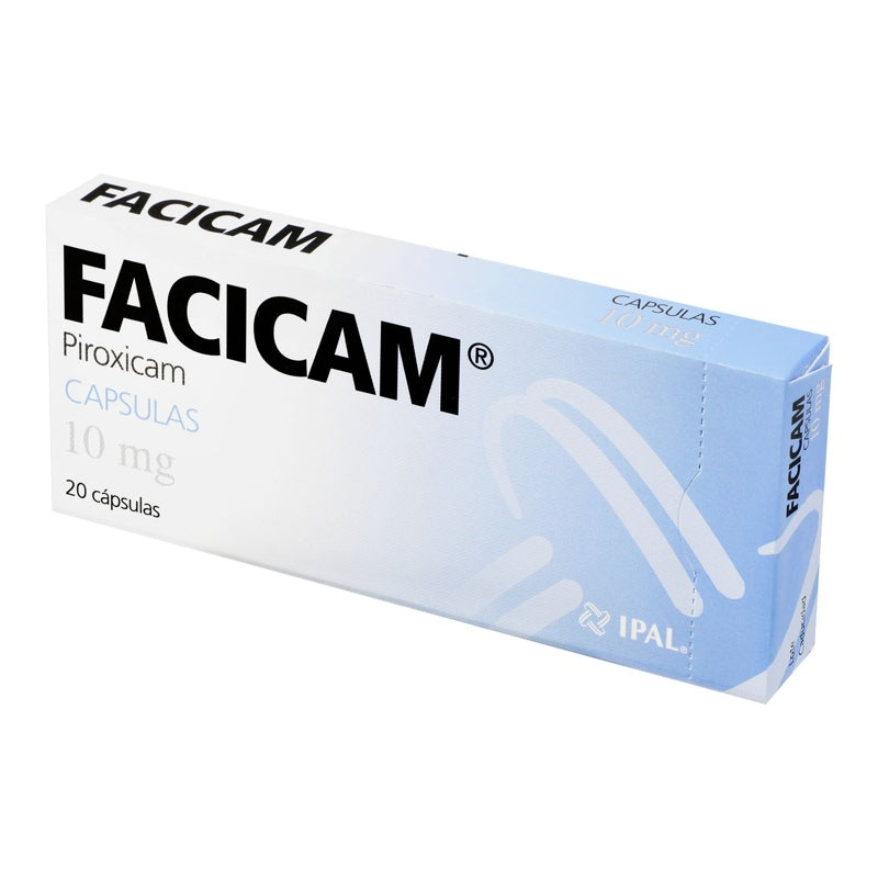 Facicam 10 Mg Con 20 Capsulas
