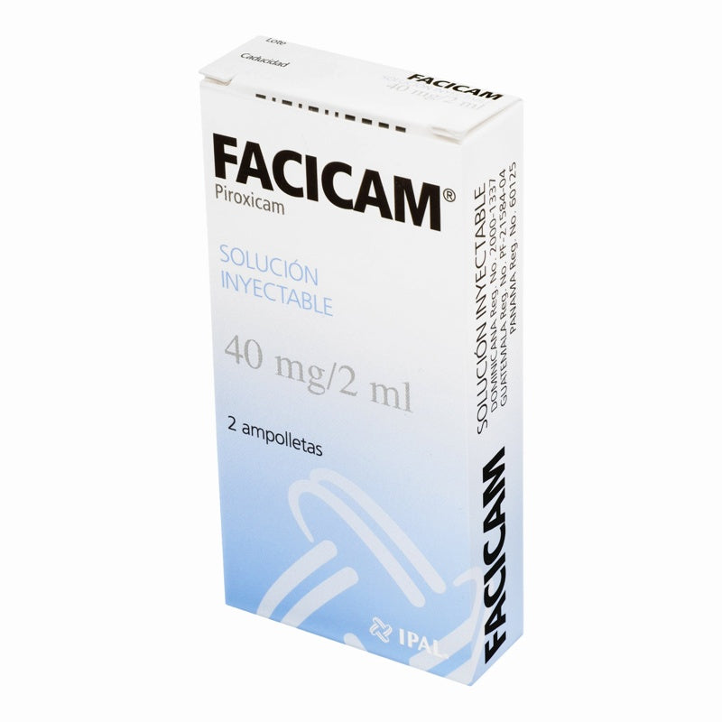 Facicam 40 Mg / 2 Ml 2 Ml Ampolletas
