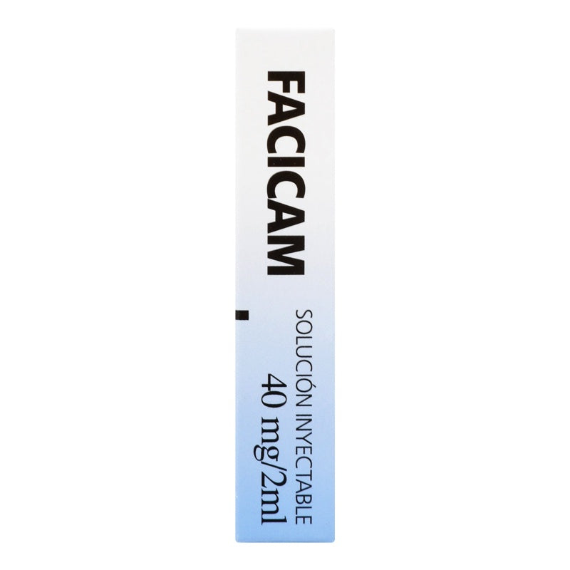 Facicam 40 Mg / 2 Ml 2 Ml Ampolletas