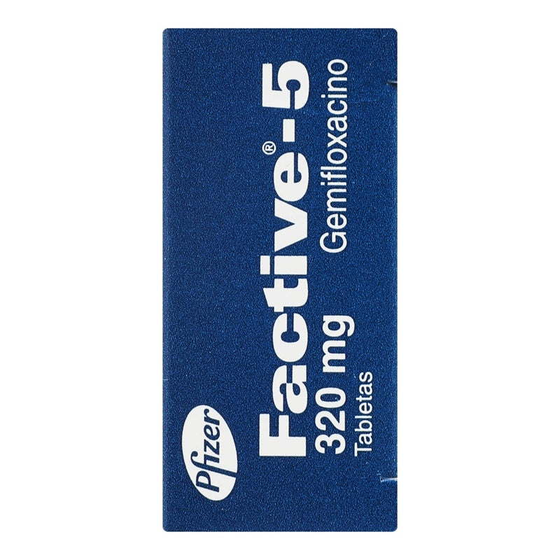 Factive 5 320 Mg Con 5 Tabletas