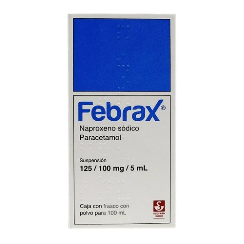 Febrax 125 / 10 Mg / 5 Ml 100 Ml Suspensión