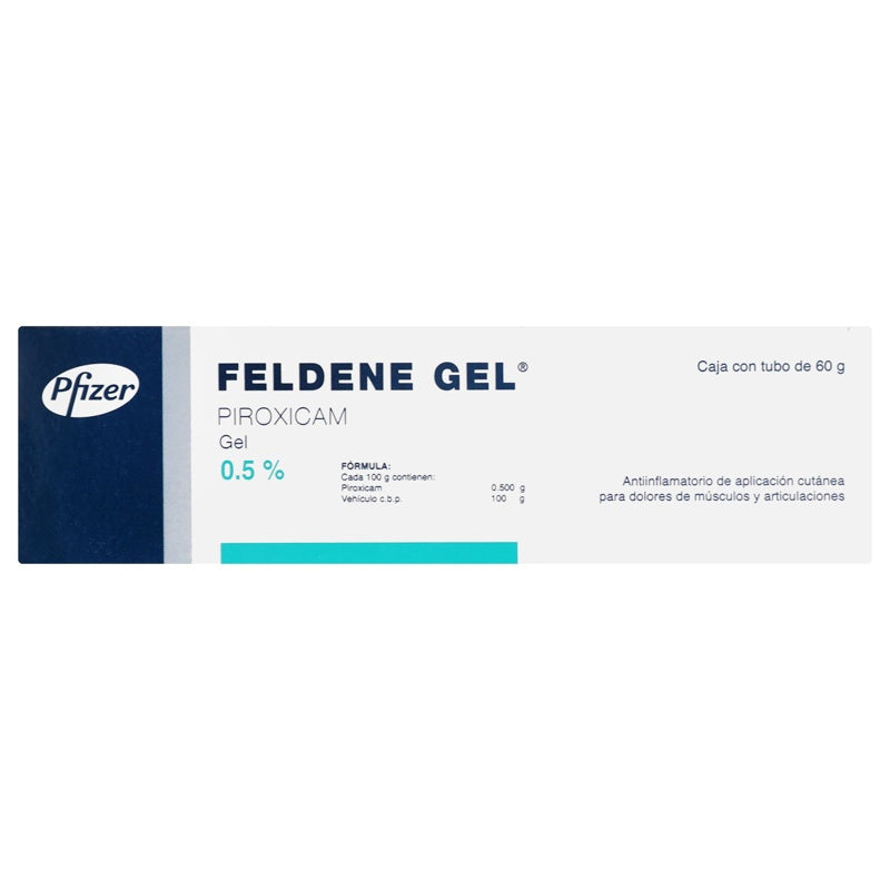 Feldene 0.5% 60 Gr Gel Tópica
