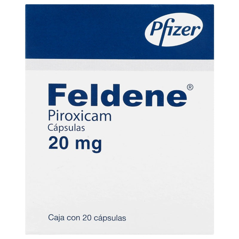 Feldene 20Ng 20 Capsulas