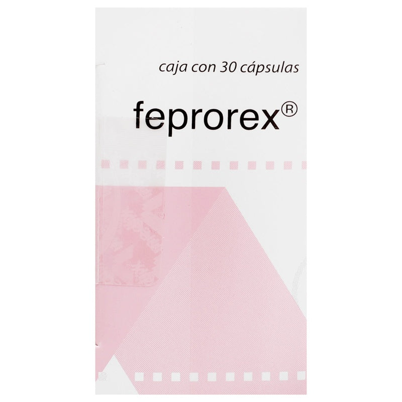 Feprorex 20 Mg Con 30 Capsulas