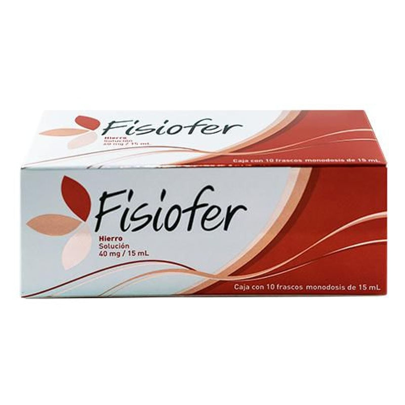 Fisiofer 40 Mg / 15 Ml 15 Ml 10 Frasco Solución
