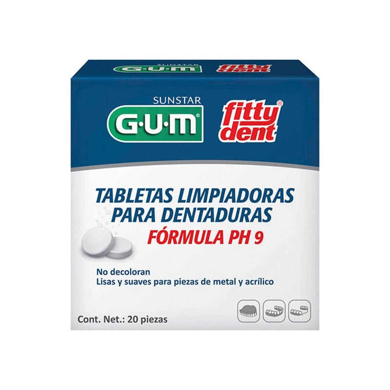 Fitty Dental Super Tabletas Limpiador 20 7502235820130