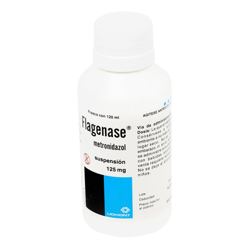 Flagenase 125 Mg / 5 Ml 120 Ml Suspensión perfil 3