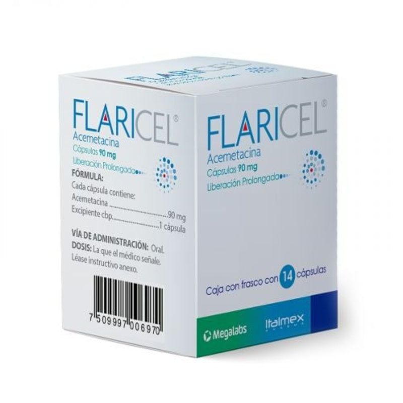 Flaricel 90 Mg Con 14 Capsulas Liberación Prolongada