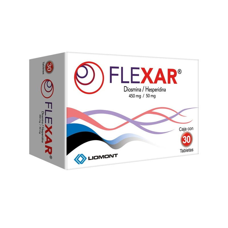 Flexar 450 / 50 Mg Con 30 Tabletas