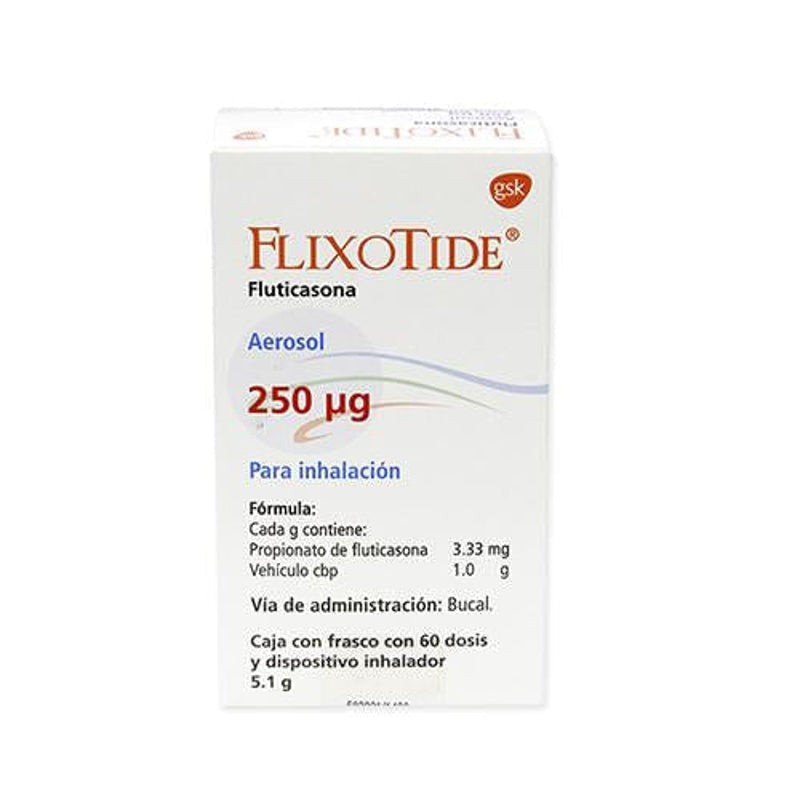 Flixotide 250Mcg 60 Dosis Inh Aer
