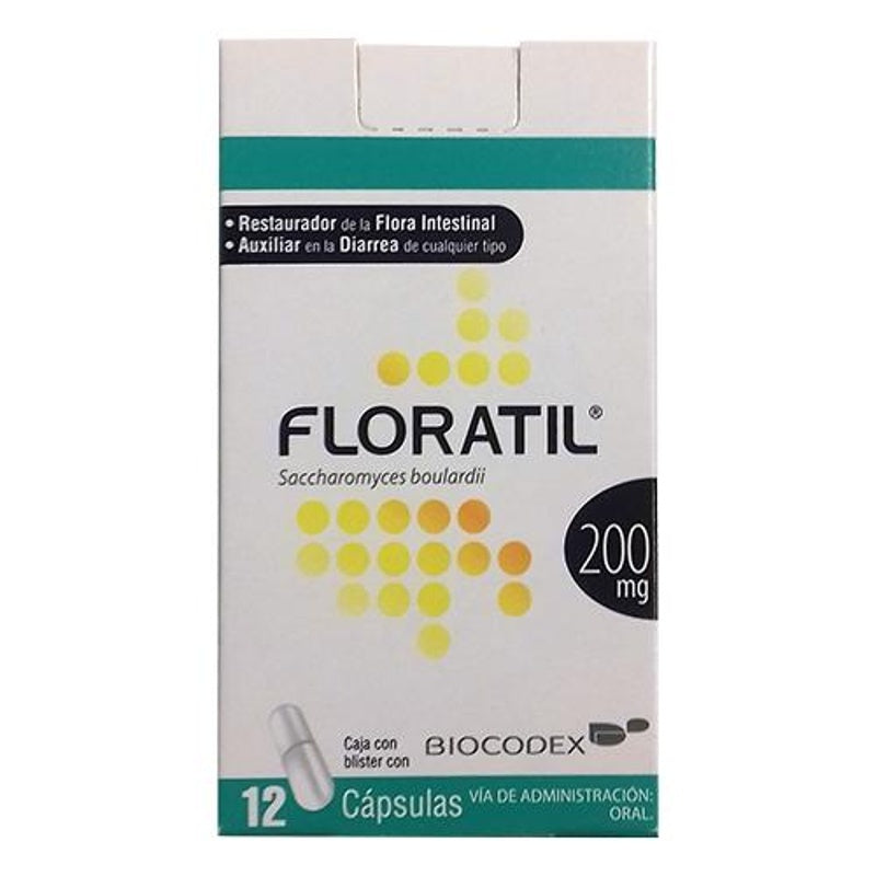 Floratil 200 Mg Con 12 Capsulas