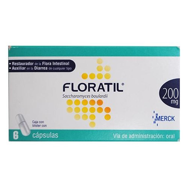 Floratil 200 Mg Con 6 Capsulas