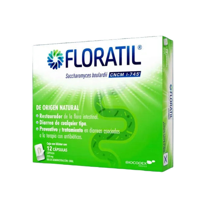 Floratil 250 Mg Con 12 Capsulas