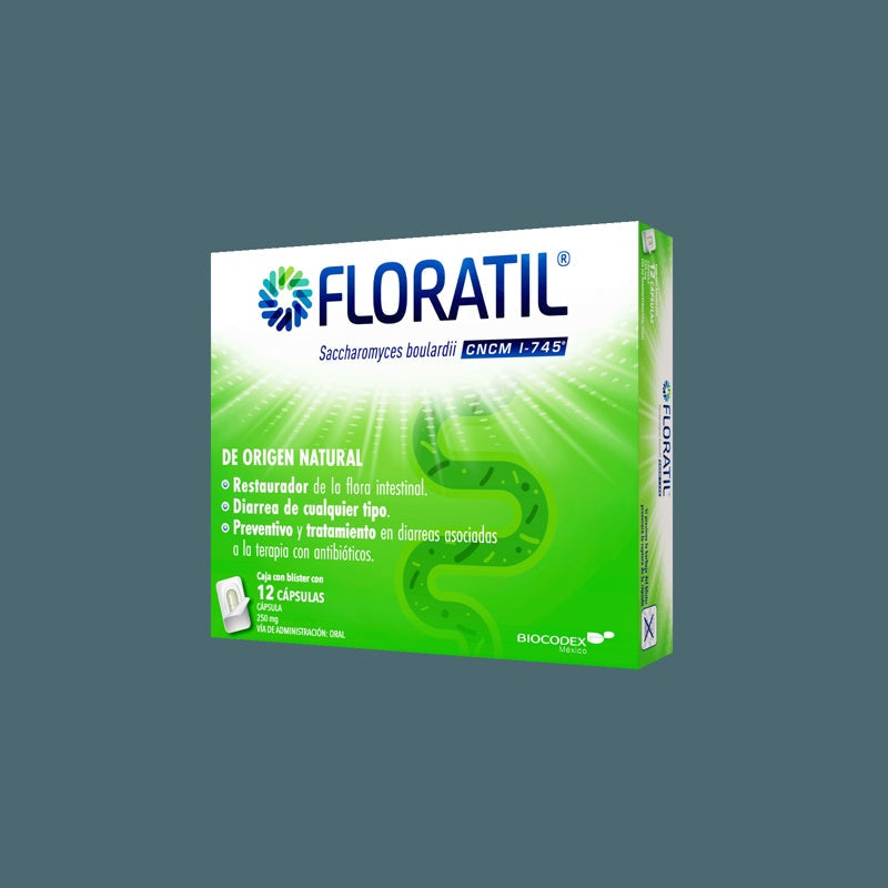 Floratil 250 Mg Con 12 Capsulas