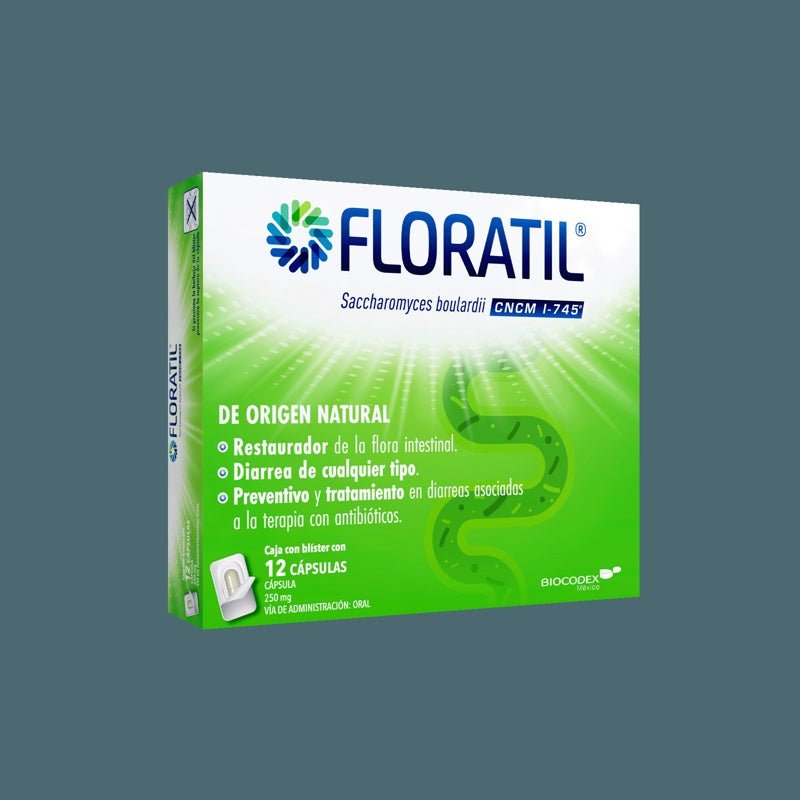 Floratil 250 Mg Con 12 Capsulas