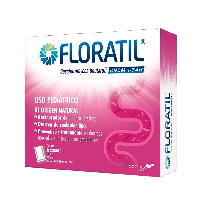 Floratil 250 Mgpvo 6 Sobres