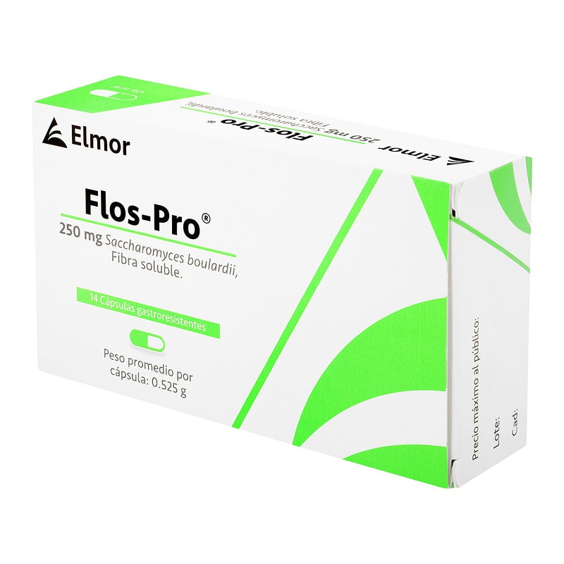 Flospro 250 Mg Con 14 Capsulas Suplemento Alimenticio 7506429300033 perfil 4