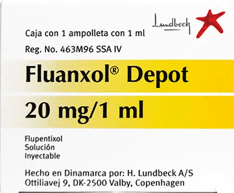 Fluanxol Depot (Flupentixol) 20Mg Solución Inyectable 1 Ml Amp 7503003746089