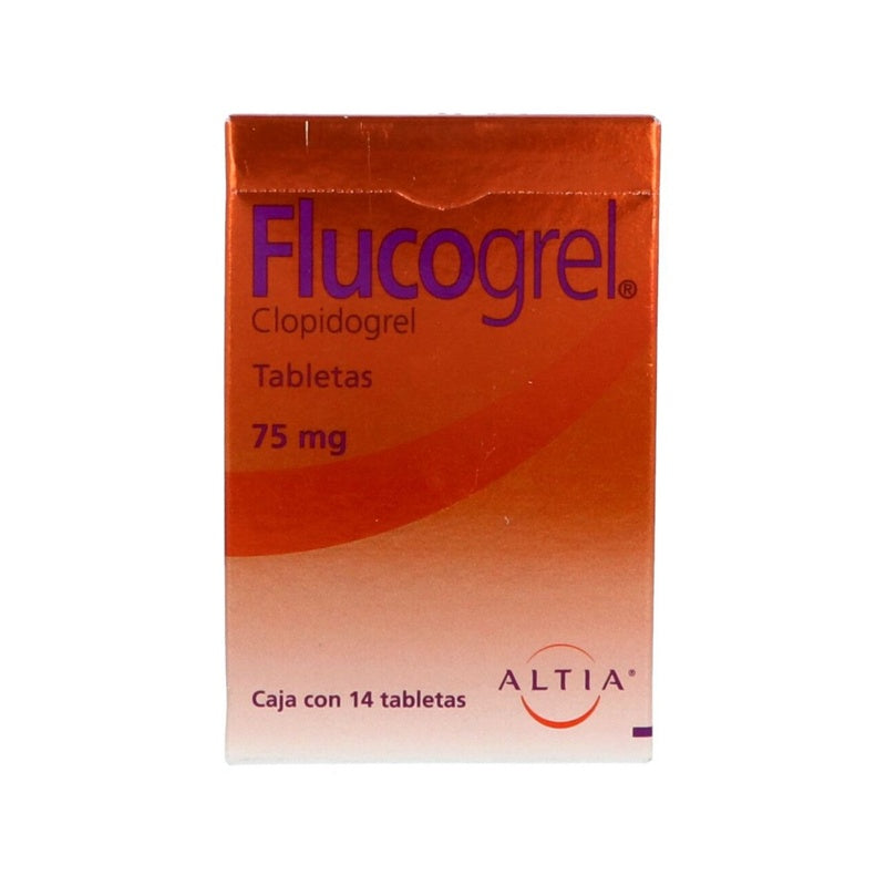 Flucogrel 75 Mg Con 14 Tabletas