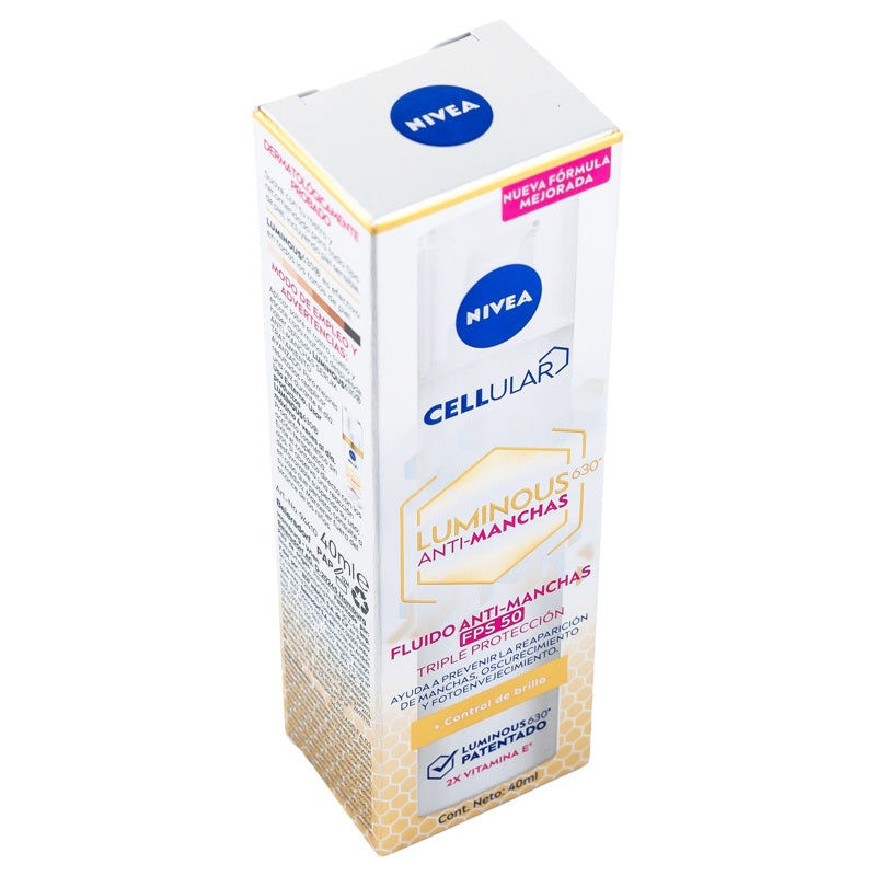 Fluido Nivea Lum A-Man Fps 50 40 Ml