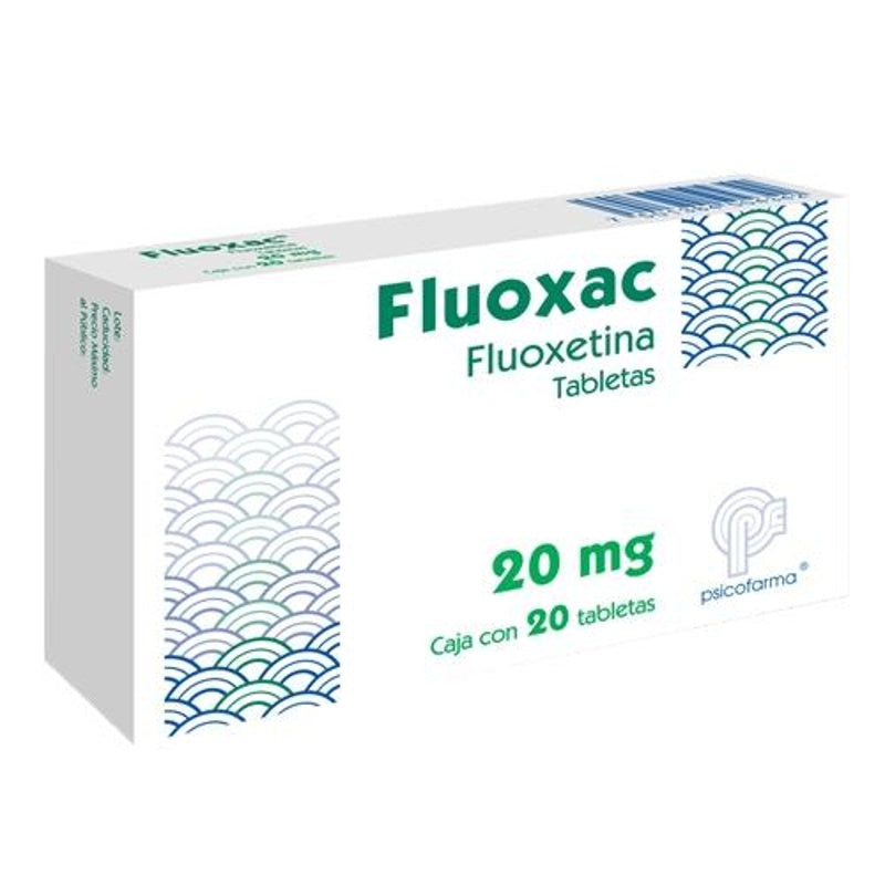 Fluoxac 20 Mg Con 20 Tabletas