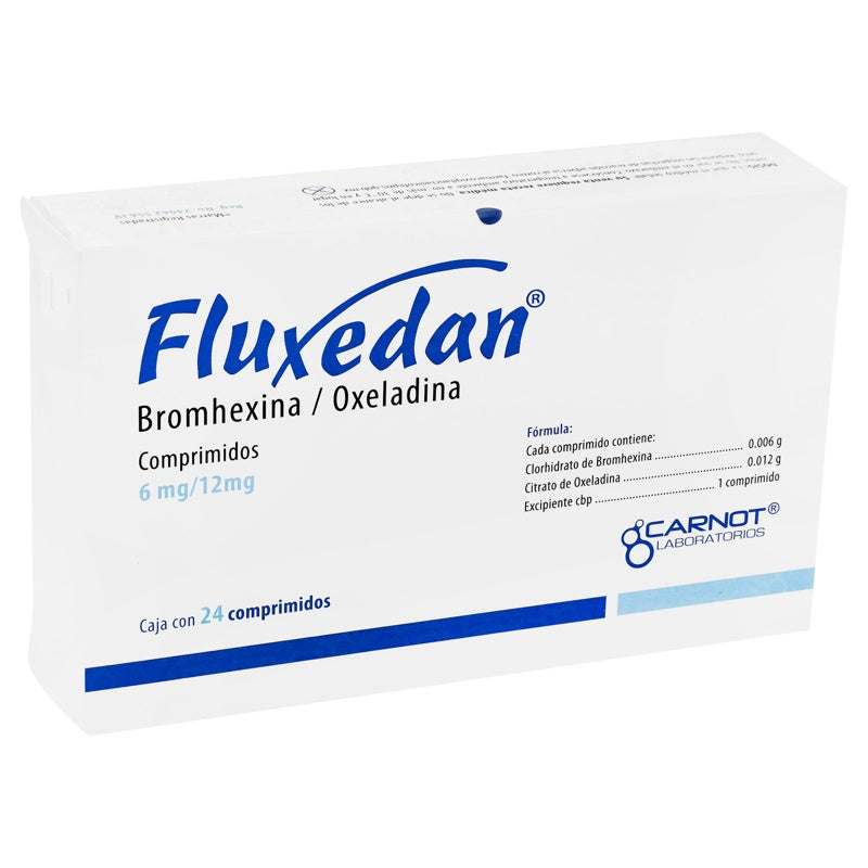 Fluxedan 6 / 12 Mg Con 24 Comprimidos