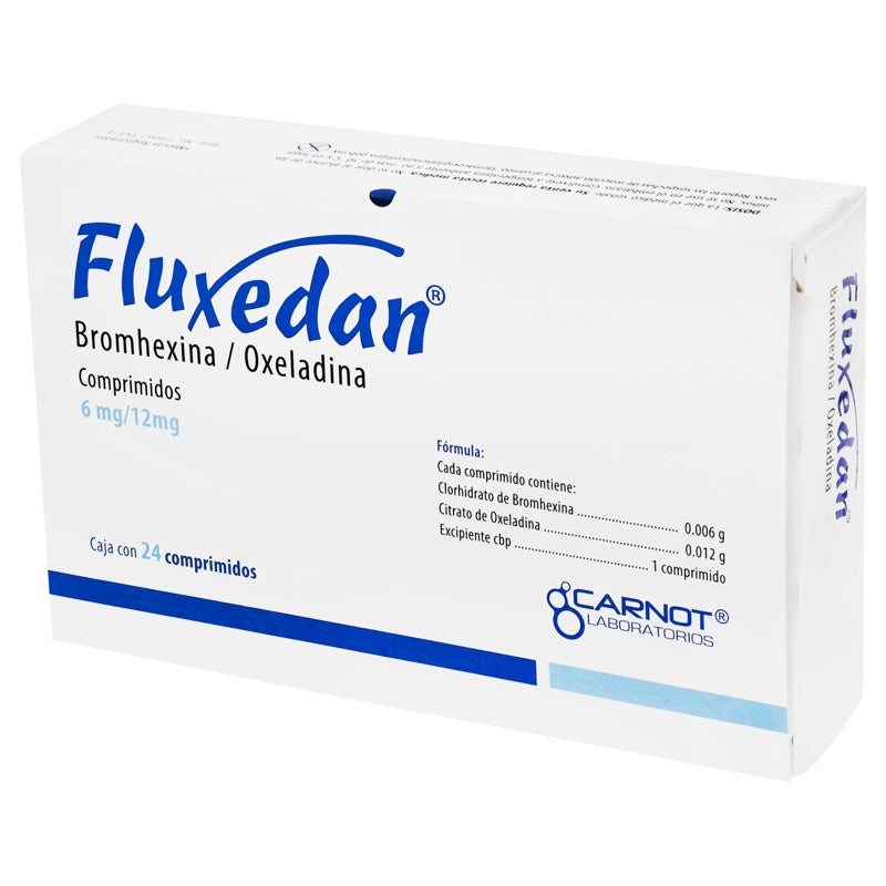 Fluxedan 6 / 12 Mg Con 24 Comprimidos