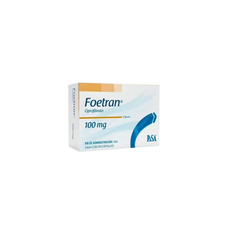 Foetran 100 Mg Con 30 Capsulas 7501125189470