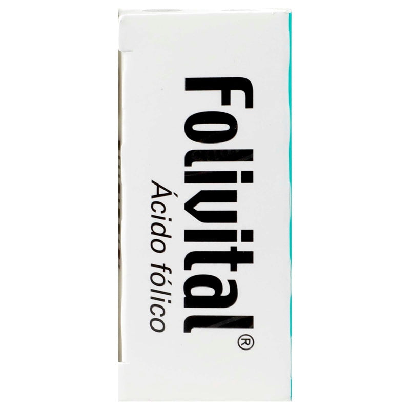 Folivital 5 Mg Con 30 Tabletas