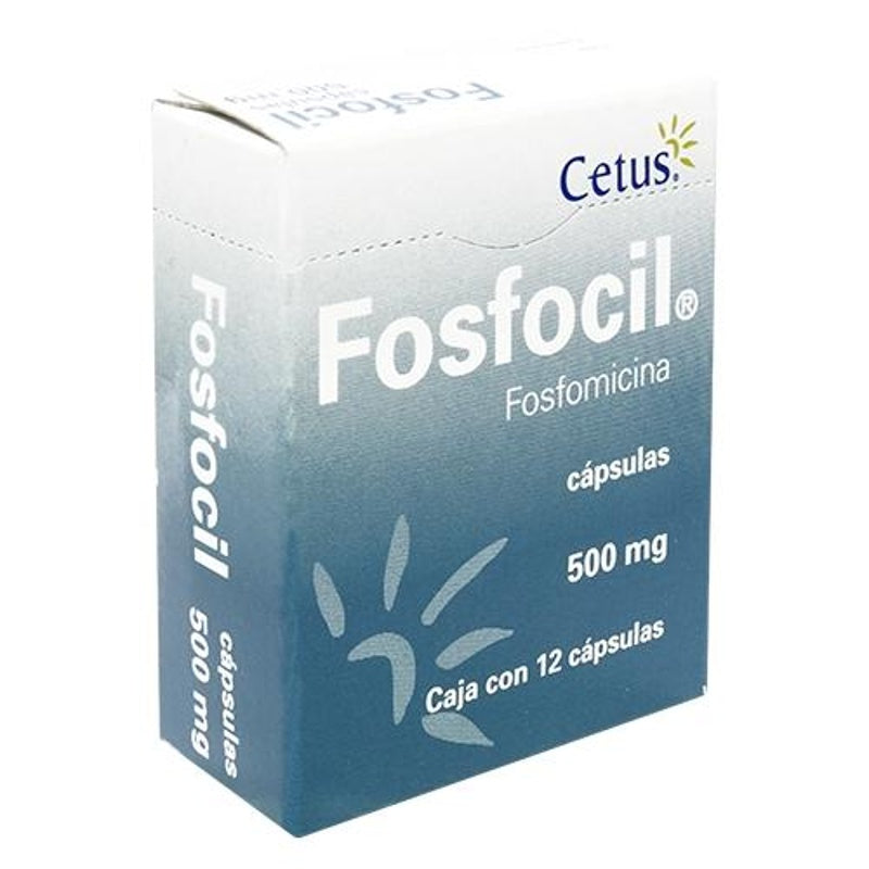 Fosfocil 500 Mg Con 12 Capsulas