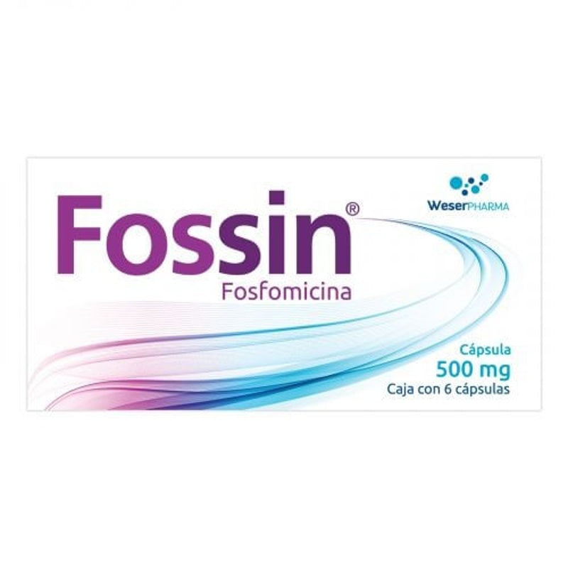 Fossin 500 Mg Con 6 Capsulas