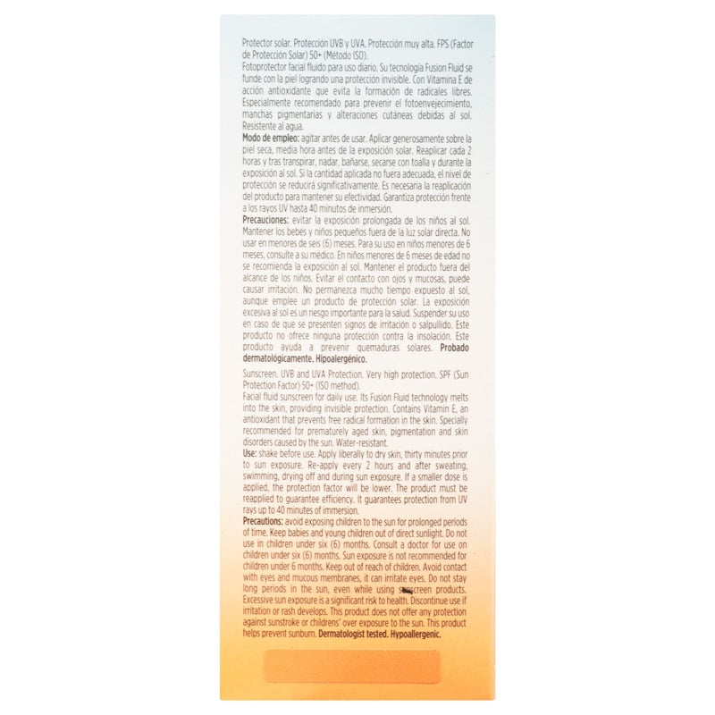 Fotoprotector Isdin Matificante Sensible Fps 50+ 50 Ml Crema Tópica