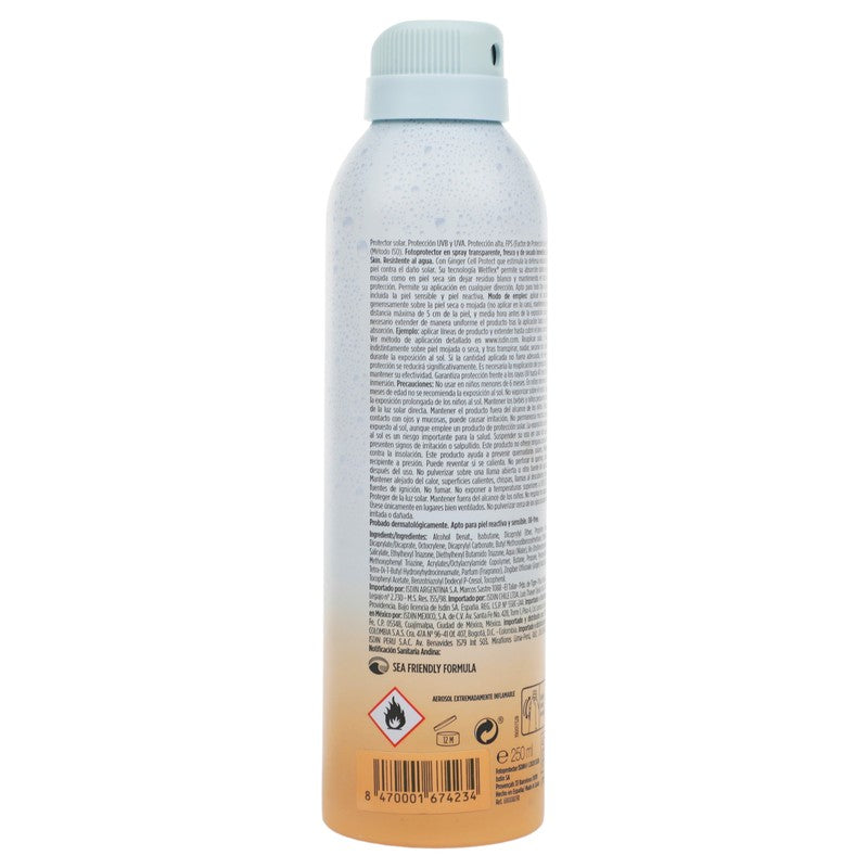Fotoprotectro Isdin Invisible Fps 50 250 Ml Spray 8470001674234 2