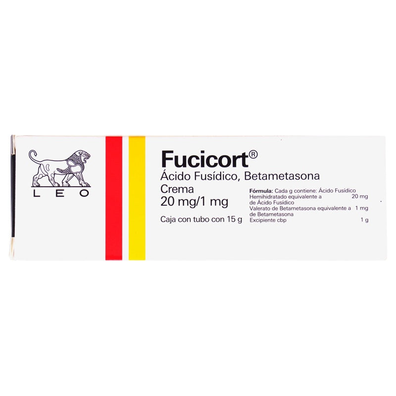 Fucicort 20 / 1 Mg / 10 Gr 15 Gr Crema Tópica 9208