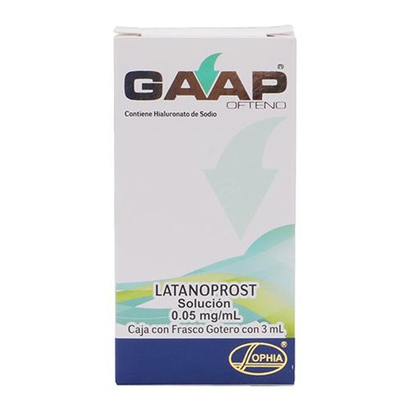 Gaap 0.05 Mg / Ml 3 Ml Naranja Gotas