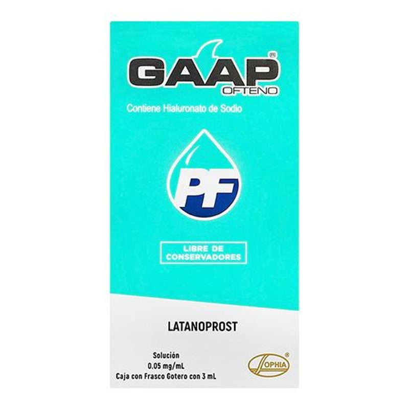 Gaap Pf Naranja 0.05 Mg / Ml 3 Ml Gotas