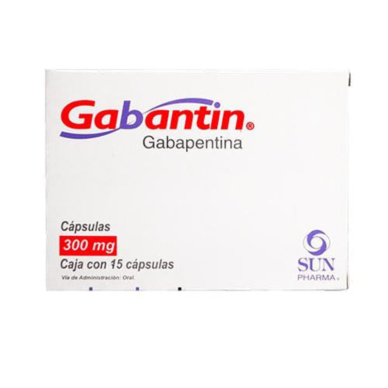 Gabantn 300 Mg Con 15 Capsulas
