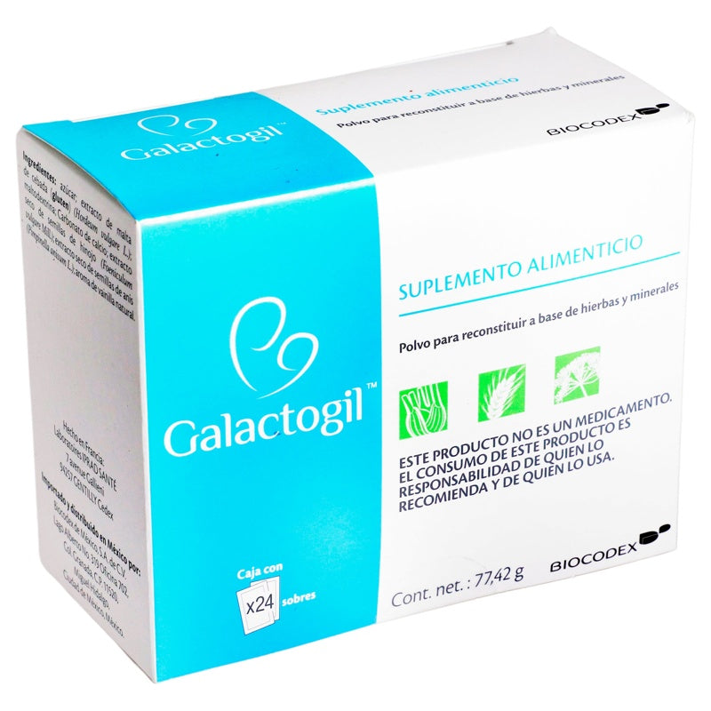 Galactogil 77.42 Gr 24 Sobres Suplemento Alimenticio perfil 2