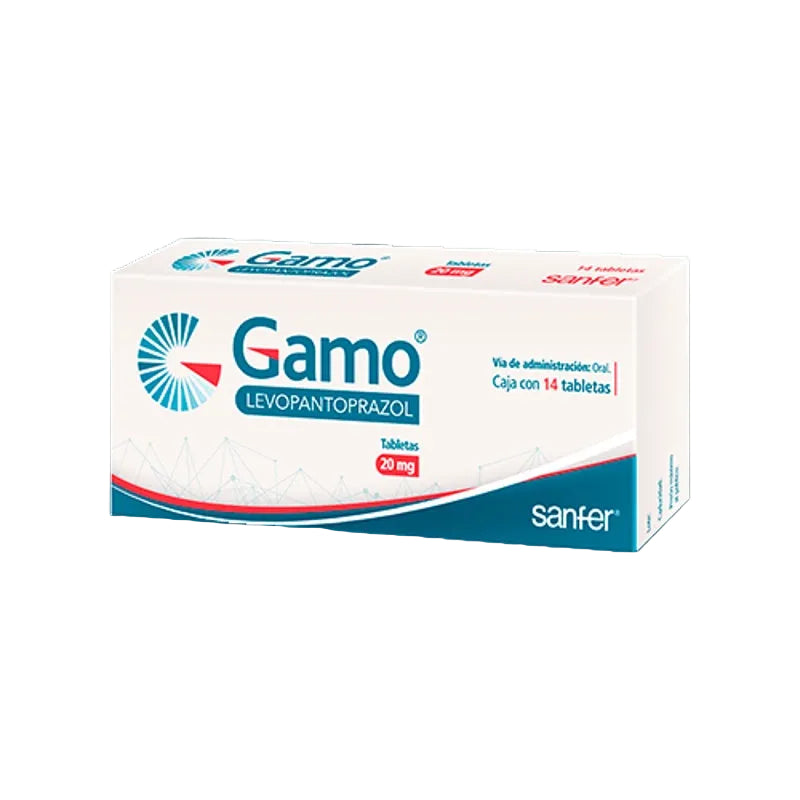 Gamo 20 Mg Con 14 Tabletas