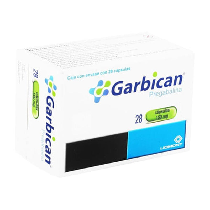 Garbican 150 Mg Con 28 Capsulas