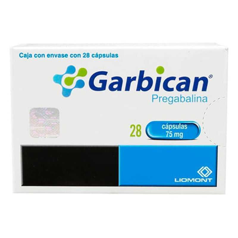 Garbican 75 Mg Con 28 Capsulas