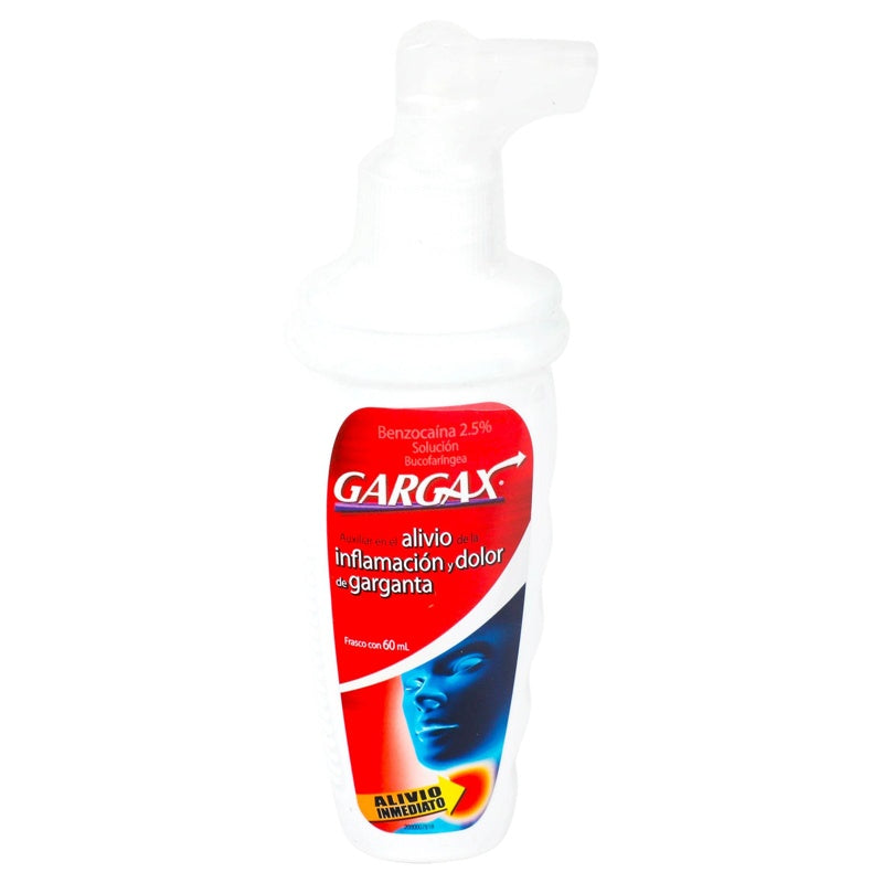 Gargax 1 / .02 / 1.33 Gr / 100 Ml 60 Ml Solución Buco 650240028335 perfil 3
