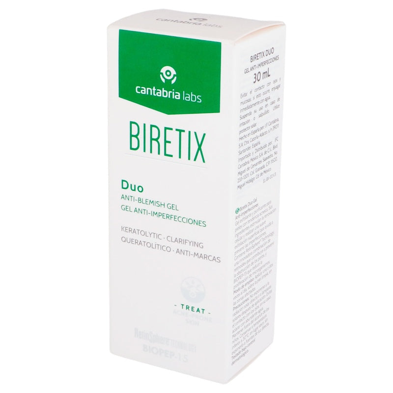 Gel Biretix Duo Exfol Parapiel 30 Ml