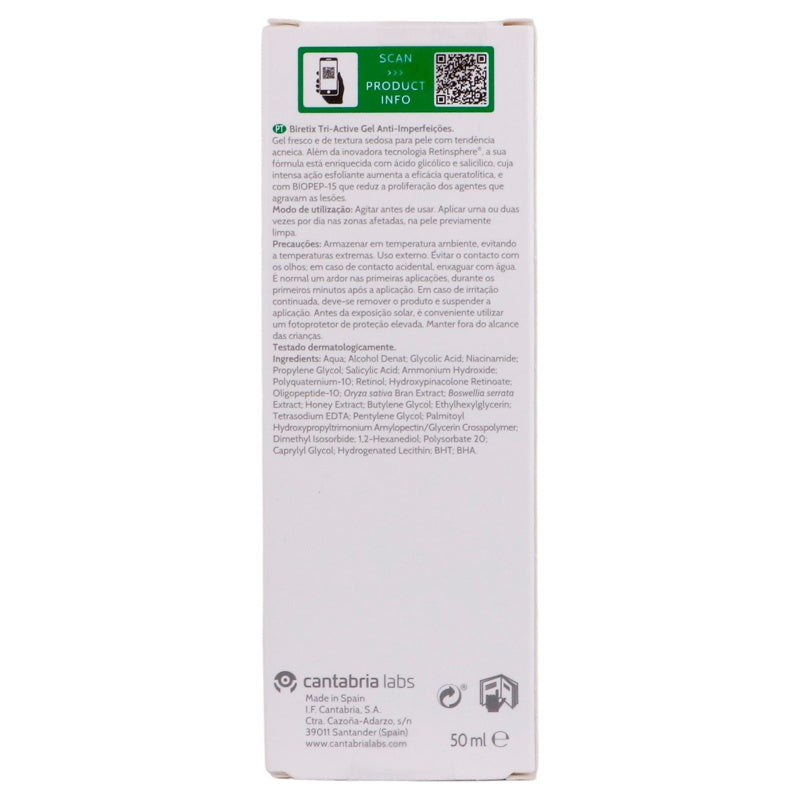 Gel Biretix Tri-Active A-Imp 50 Ml
