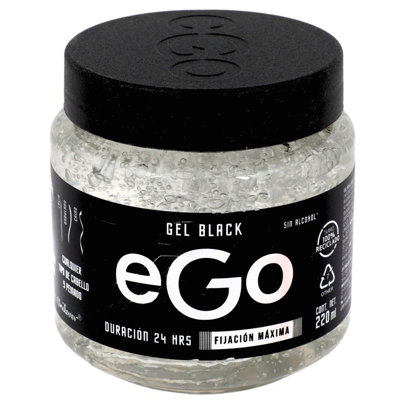 Gel Ego Black 24Hr Fij-Max 220 Ml 7506306247505 perfil 3