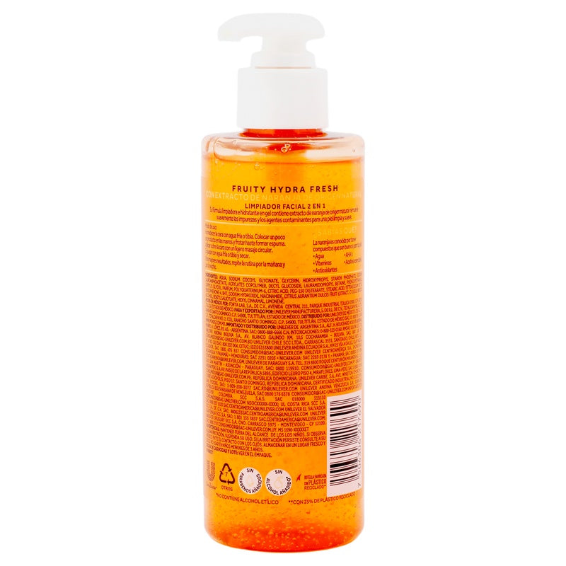 Gel Lim Ponds Fac 2En1 Naranja 200 Ml 7506306217690 perfil 2
