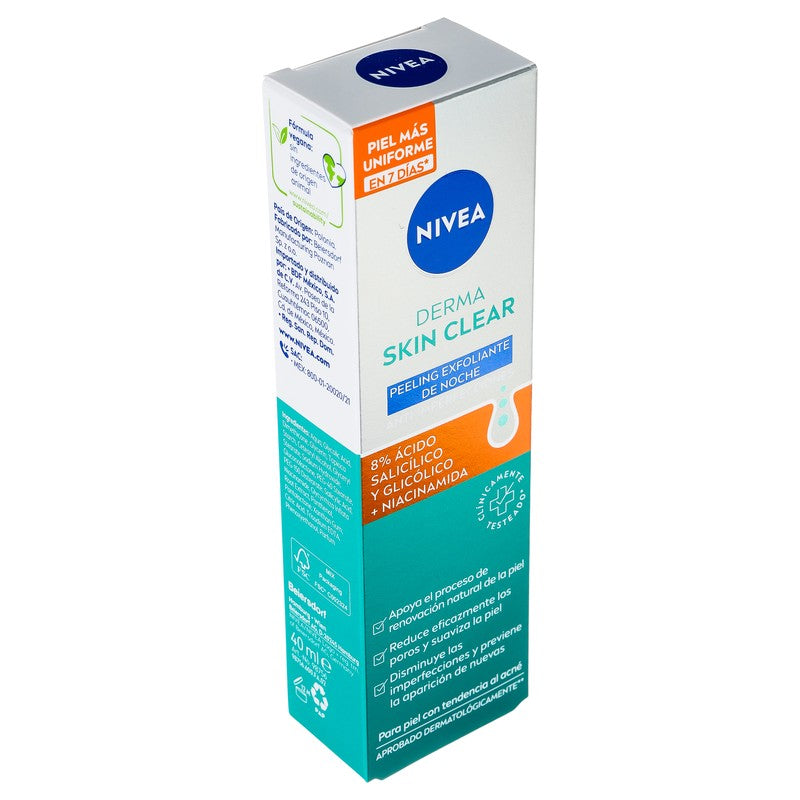 Gel Nivea Derma Skinclear Peeling Noche 40 Ml 4006000087948 2