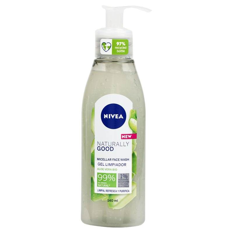 Gel Nivea Limpiador Natura Aloe V 140 Ml 4005900770080 perfil 4