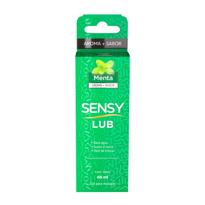 Gel Sensy Lubricante Menta 60 Ml 9545